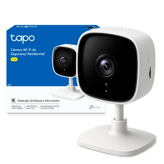 Câmera Segurança Interna Tapo Tp-Link TC60 - Babá Eletrônica, Alexa e Ok Google - Full HD Wi-Fi