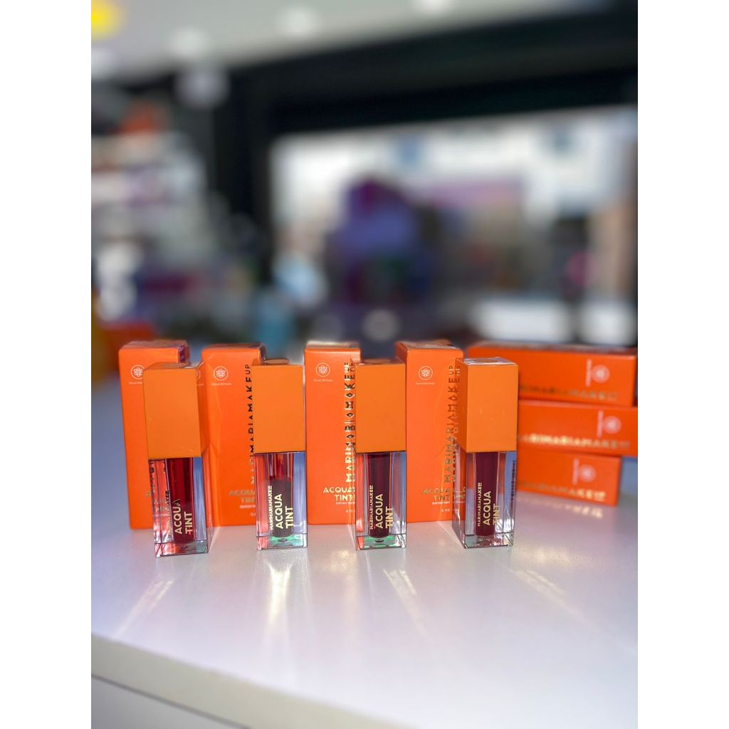 Mari Maria Batom Líquido Acqua Tint (Cherry, Gummy, Jam, Rouge) Lip Tint em Oferta na Shopee