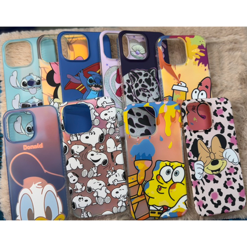 Capa Personalizada para Iphone 15 Promax / Capa Disney / Capa Desenhada / Capa Minie Capa Stitch