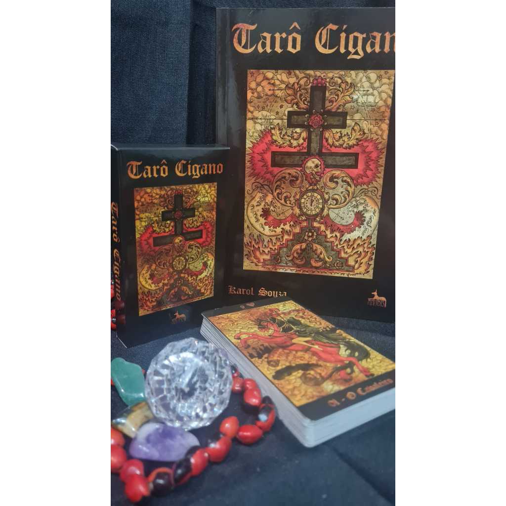Tarô Cigano Box Karol Souza | Livro + Baralho Exclusivo | Compra Direta com a Autora
