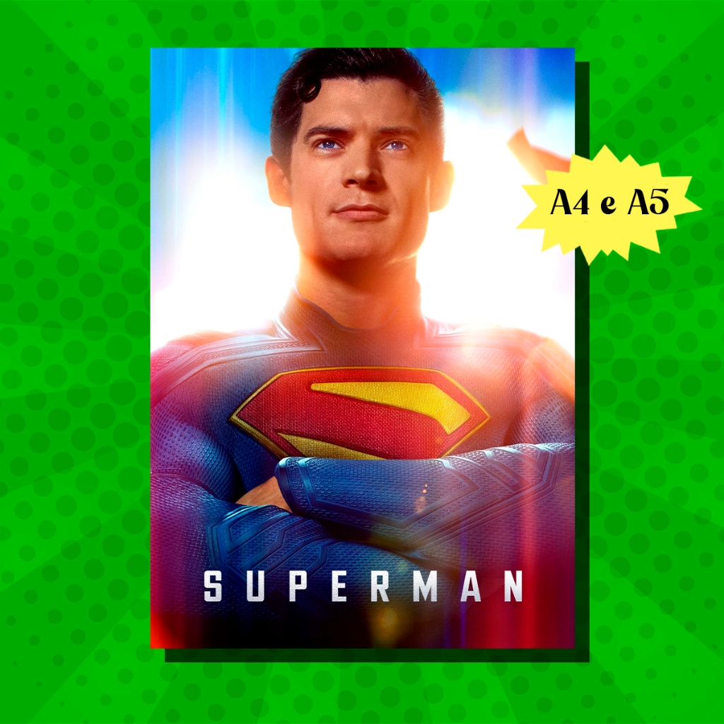 Pôster Filme - Superman (2025)
