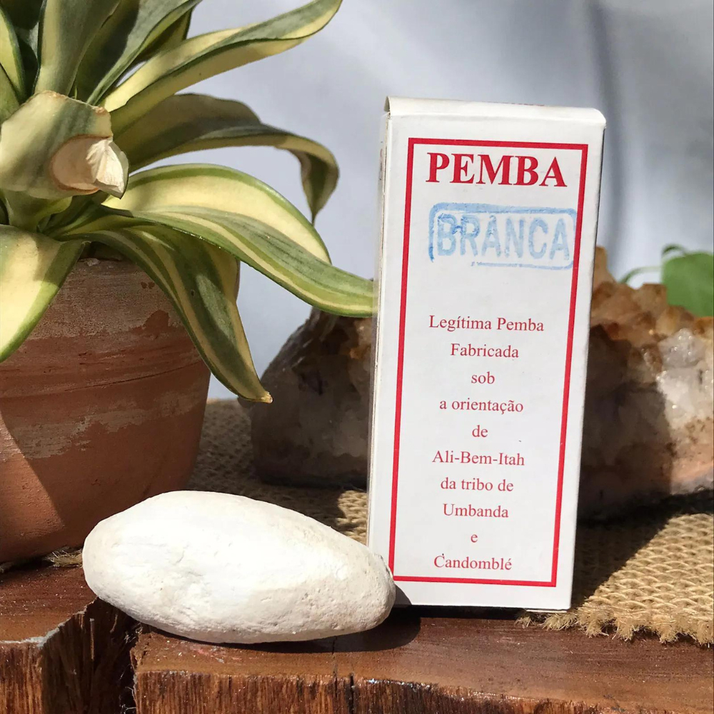 Pemba Branca Unidade Para Rituais E Ponto Riscado Umbanda e Candomblé Revenda em Oferta na Shopee