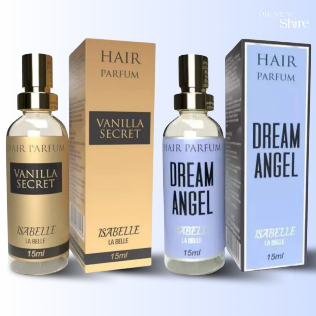 Perfume Capilar Vanilla Secret + Dream Angel Isabelle la Belle - Perfumes Para Cabelos 15ml