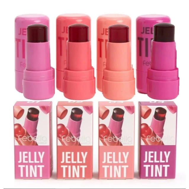 Blush Stick Multiuso Jelly Tint 2 em 1 - Febella BLU50614