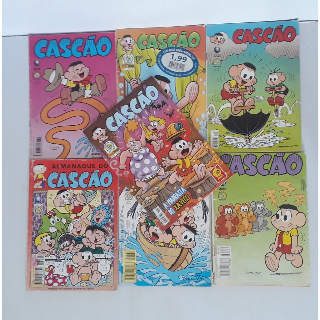 Gibis Cascão Globo/panini  D2229