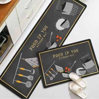 Tapetes de cozinha, conjunto de 2peças, tamanhos 38x58 cm e 38x118 cm respectivamente. LH em Oferta na Shopee