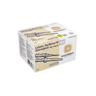 Cateter Jelco 16g Descarpack c/100