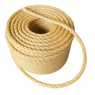 Rolo Corda De Sisal Natural 8mm 100 Metros Rasada Arranhador P/ Gatos Artesanato Em Geral - PROMOÇÃO em Oferta na Shopee