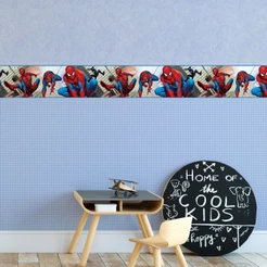 Faixa Decorativa Homem Aranha Adesivo 10 Metros