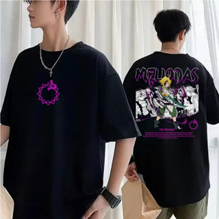 Camiseta Nanatsu no Taizai Meliodas em Oferta na Shopee