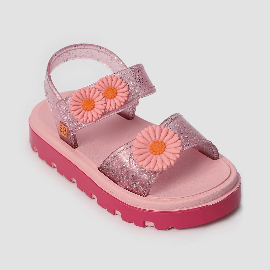 Sandália Bebê Infantil Zaxy Nina Fechamento em Velcro