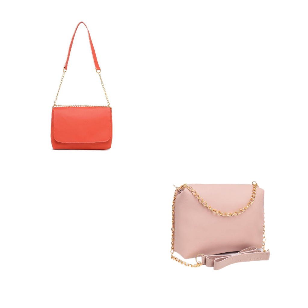 KIT BOLSA FEMININA DUAS PEÇAS COLOR E BAÚ