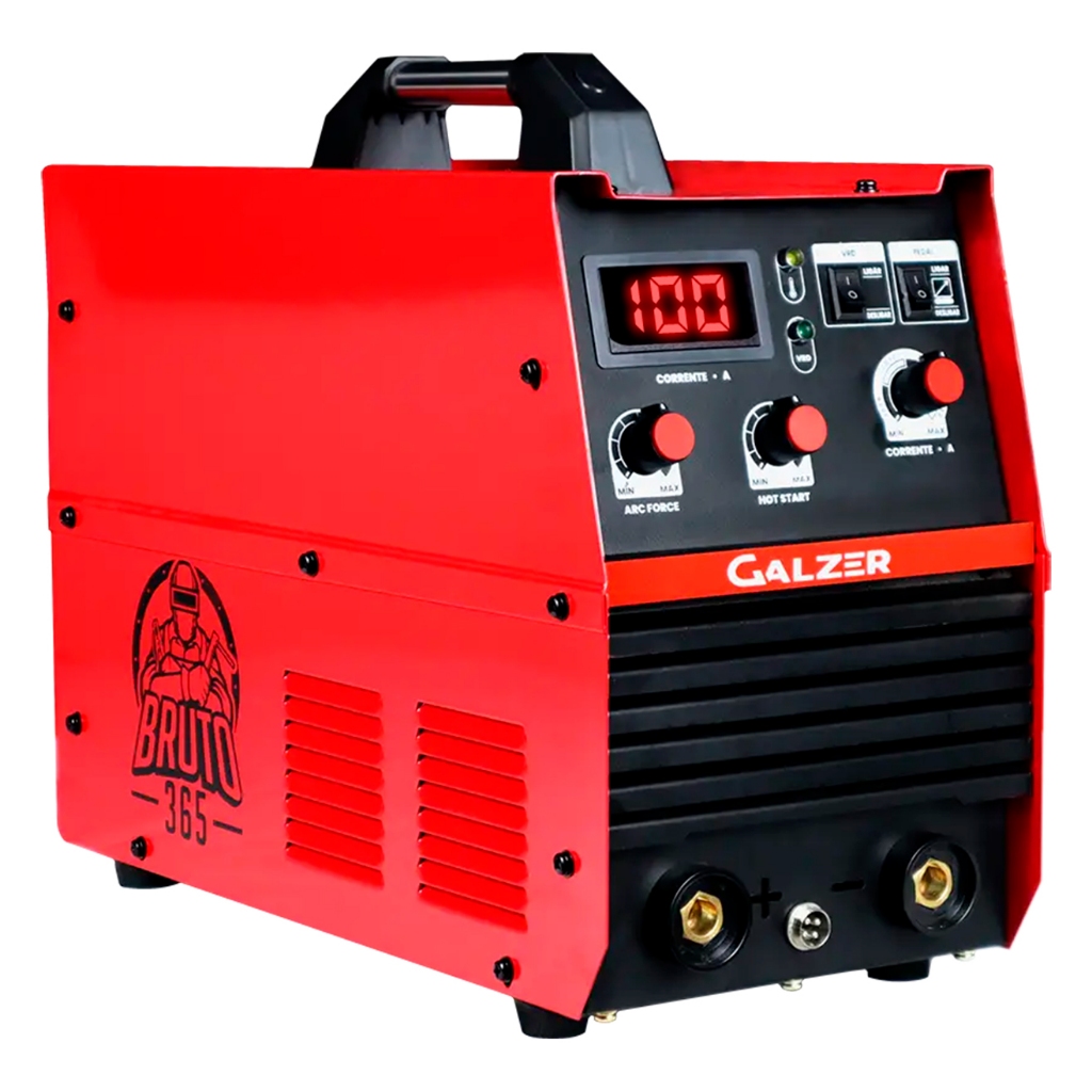 Máquina Inversora 300a Solda Mma Tig Bruto 365 220v Frequência 50/60hz Galzer - Home & Living