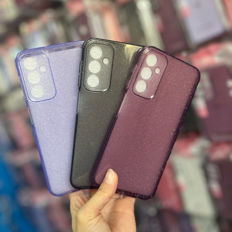 ✅capa capinha Transparente I'mcom brilho proteção de câmera pra Samsung A04 A05 A05S A06 A16 A26 A36 A56