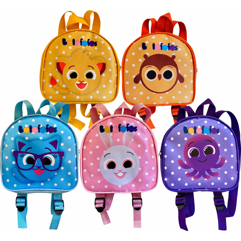 30 Mochilinhas bolofofos lembrancinha aniversario - bolsinhas em Oferta na Shopee