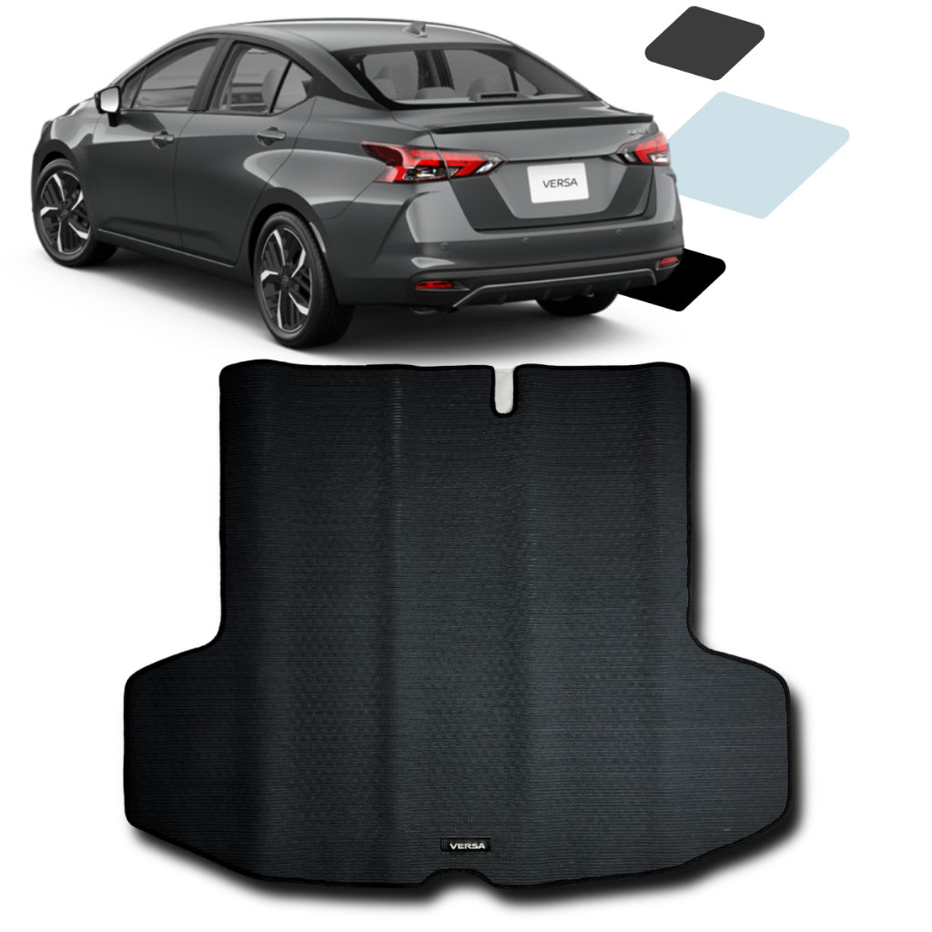 Tapete Porta Mala Carro Versa 2020 a 2025 encaixe Perfeite Luxo
