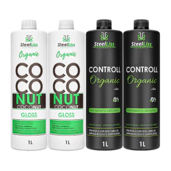 2 Progressivas Controll Frizz + 2 Progressivas CocoNut Organic