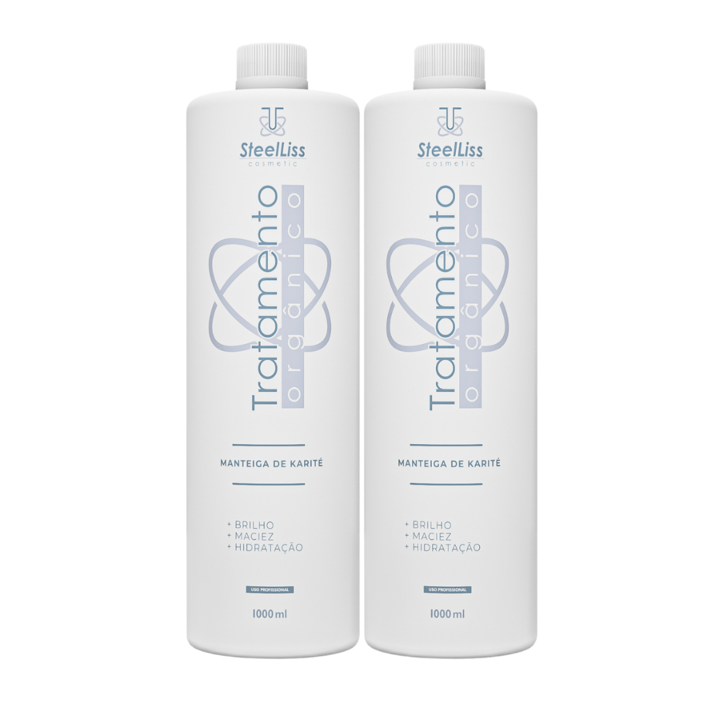 Progressiva Tratamento Orgânico Antifrizz Steel Liss - 2 Unidades