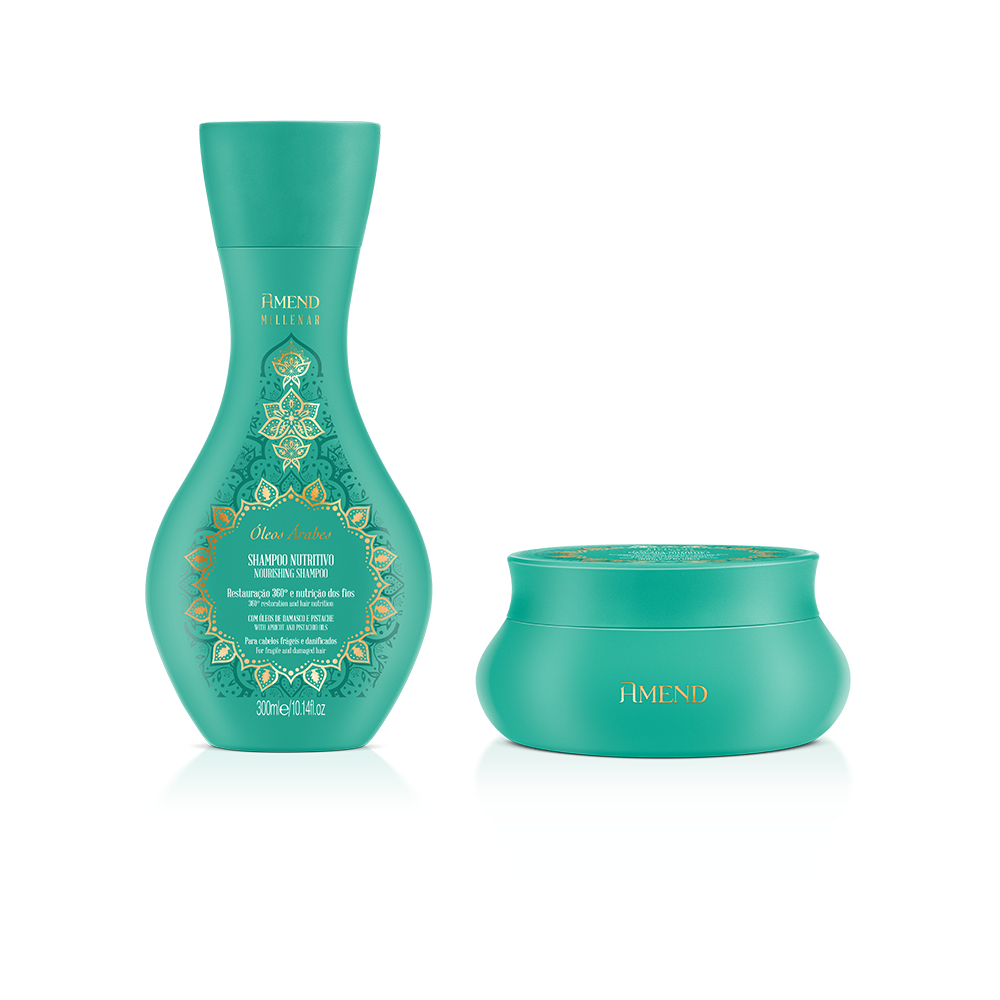 Amend Millenar KIT Óleos Árabes Shampoo 300ml e Máscara 300g
