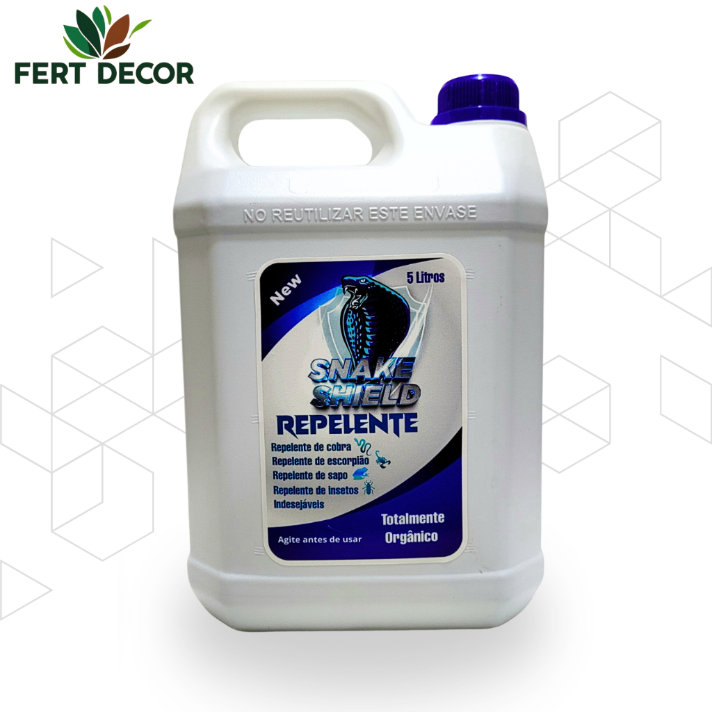 Snake Shield 5 Litros | Repelente Proteção Contra Cobras, Escorpiões e Pragas em Oferta na Shopee