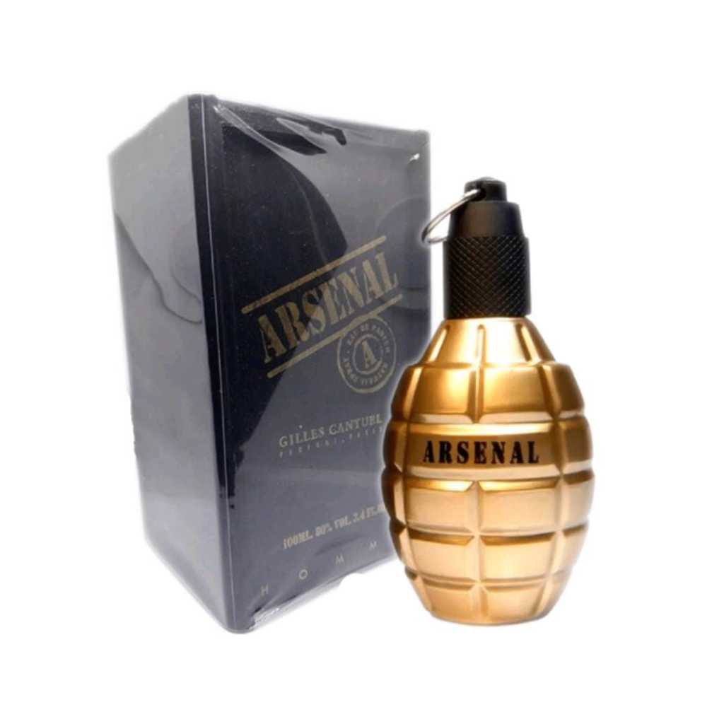 Perfume Arsenal Gold EDP 100ml  Gilles Cantue Importado Lacrado 100% Original Para Homem - Masculino