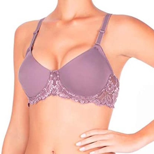 (Duloren)-Sutiã Meia Taça Forro Duplo Com Aro Sem Bojo Renda Lateral Duloren Referencia - 131206 em Oferta na Shopee