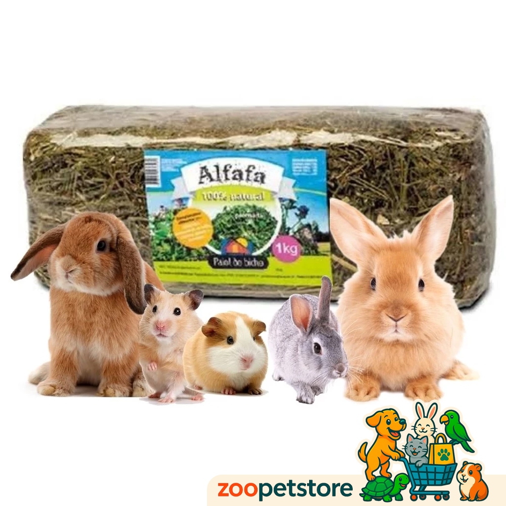 Alfafa Prensada Para Roedores 1kG