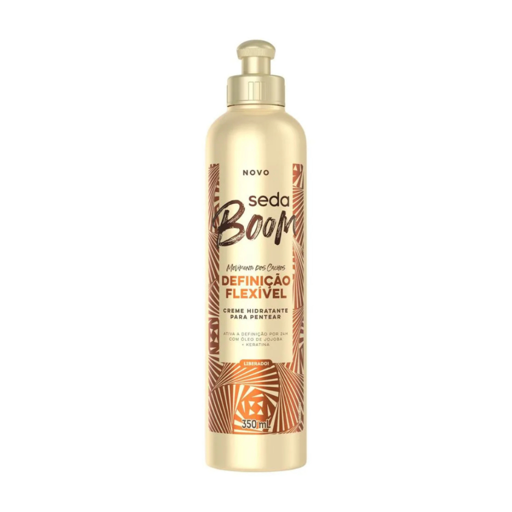 Creme Para Pentear Seda Boom Definição Flexível 350ml