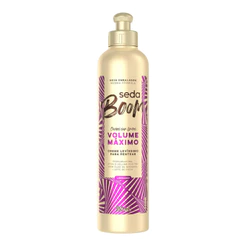 Creme Para Pentear Seda Boom Volume Máximo 350ml