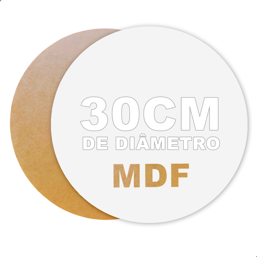 kit 10 cake board redondo mdf cru 3mm base bolo confeitaria 30cm resistente em Oferta na Shopee