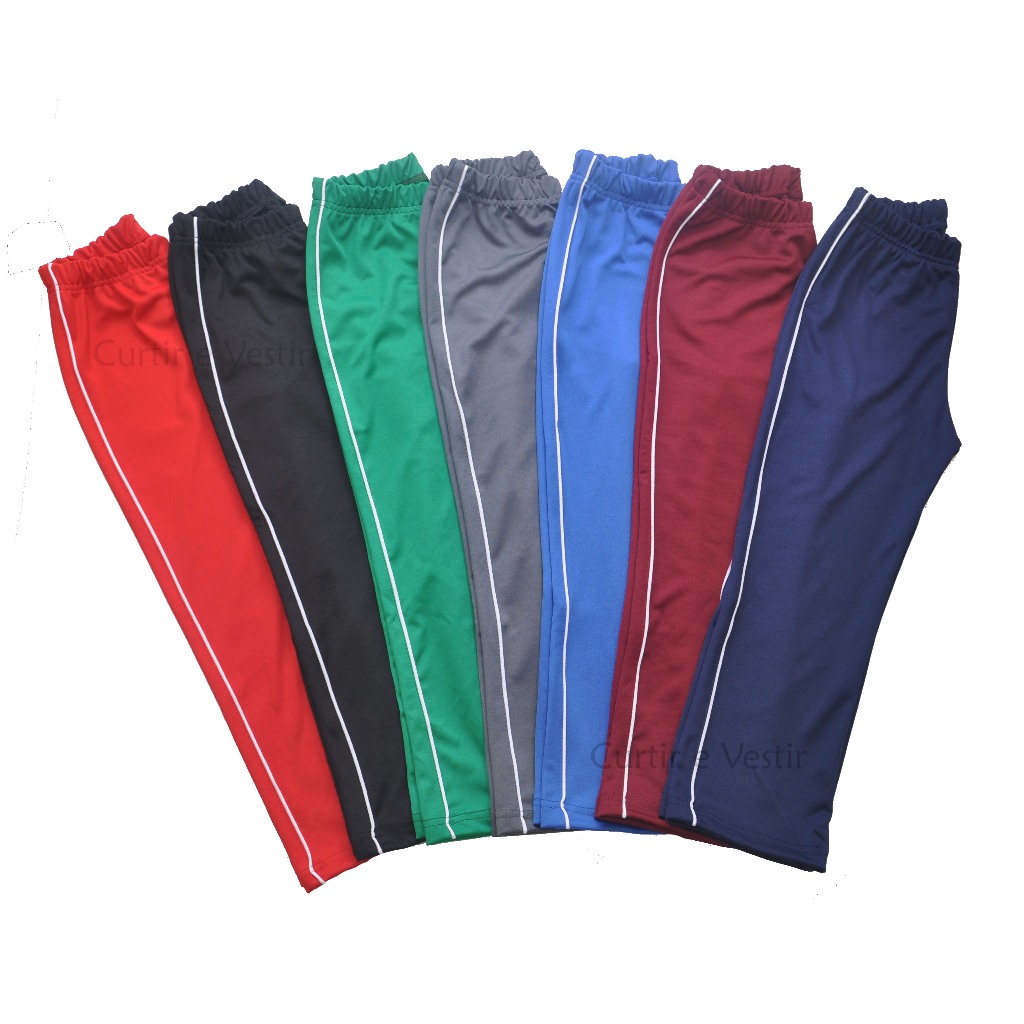 Kit 2 Calças Helanca Infantil Uniforme Escolar em Oferta na Shopee