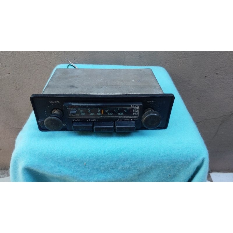 rádio de carro antigo bosch funcionando fusca Brasília