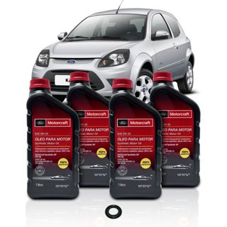 Kit Revisão Motorcraft 5w30 Ford Ka Zetec Rocam Flex 1.0 2008 2009 2010 2011 2012 2013 em Oferta na Shopee