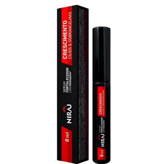 Niraj - Sérum Fortalecedor De Cílios Com Prohairim 8ml - Vermelho em Oferta na Shopee