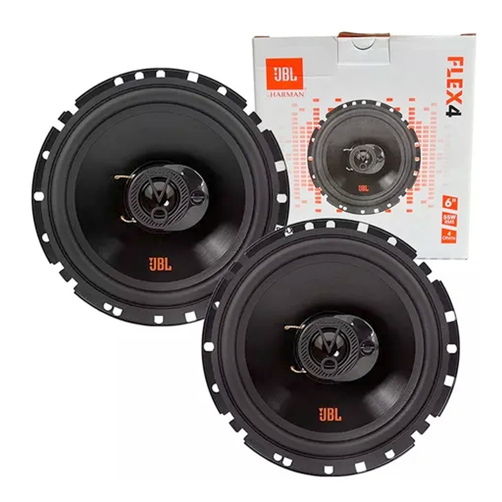 Par Alto Falante 6 Polegadas Jbl 6trfx55 Triaxial 55w Rms 4 Ohms - LANÇAMENTO!