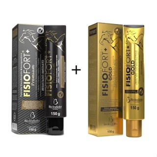 Kit Fisiofort Gold 150g + Fisiofort Premium 150g - Bio Instinto em Oferta na Shopee