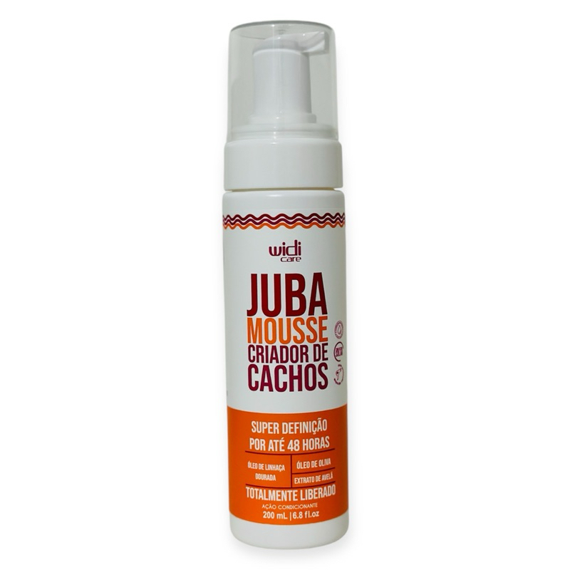 JUBA MOUSSE CRIADOR DE CACHOS – Definição Profunda por 48h | 200ml - Widi Care
