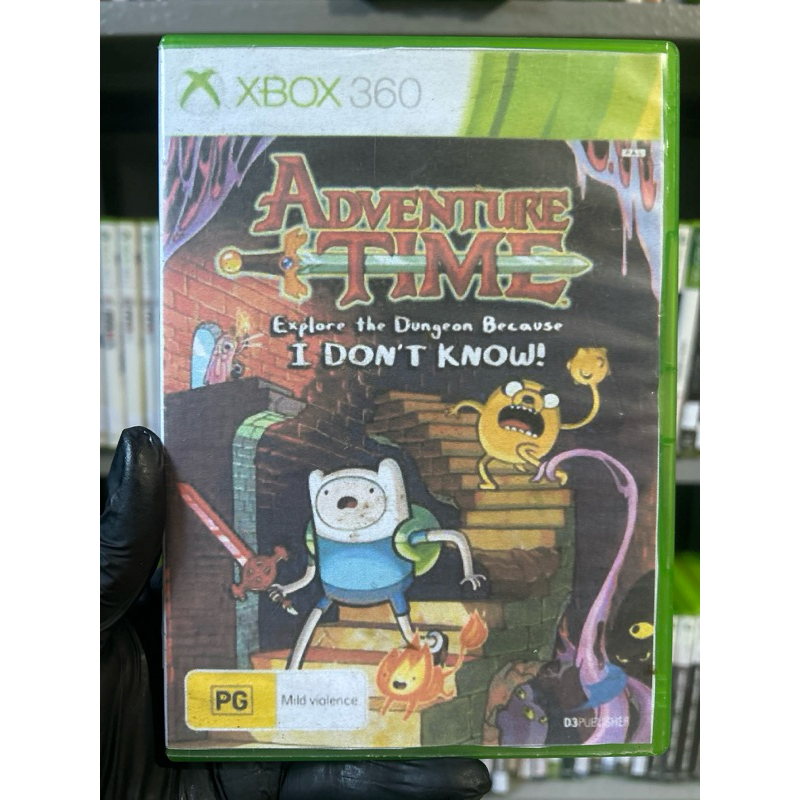 Adventures Time Explore The Dungeon Because I Dont Know Xbox 360 (capa reimpressa )