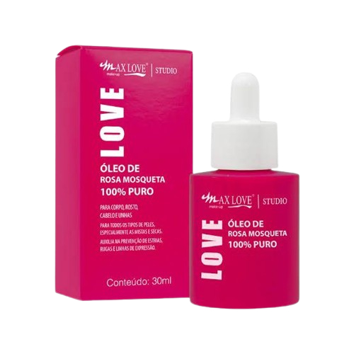 Óleo Rosa Mosqueta Facial e Corporal Max Love