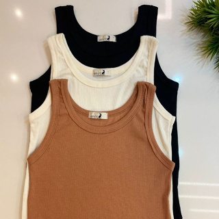 Kit 3 Regatas Femininas Blogueirinha Lisa Malha Algodão Ribana Cores Sortidas(Entrega Imediata). em Oferta na Shopee