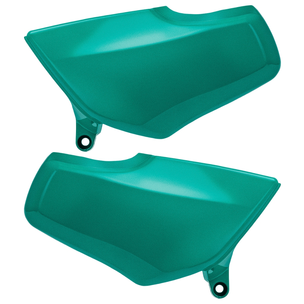 Tampa Lateral Pro Tork  Moto Titan 125 1995 1996 1997 1998 1999 2000 Par Carenagem