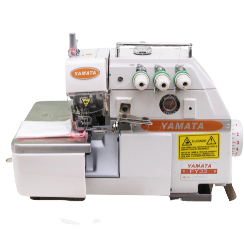 Máquina De Costura Industrial Overlock Yamata FY33 Completa com Mesa BIVOLT