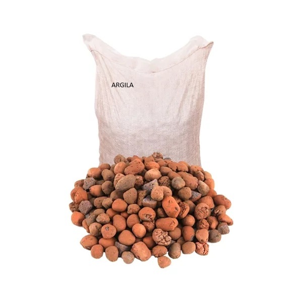 Argila Expandida 10Kg, Drenagem, Decoração e Ornamentação de Vasos e Lajes