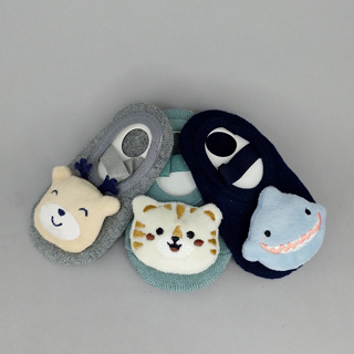 kit Pares Meias Sapatilhas 3D Chocalho Bebê Menino em Oferta na Shopee