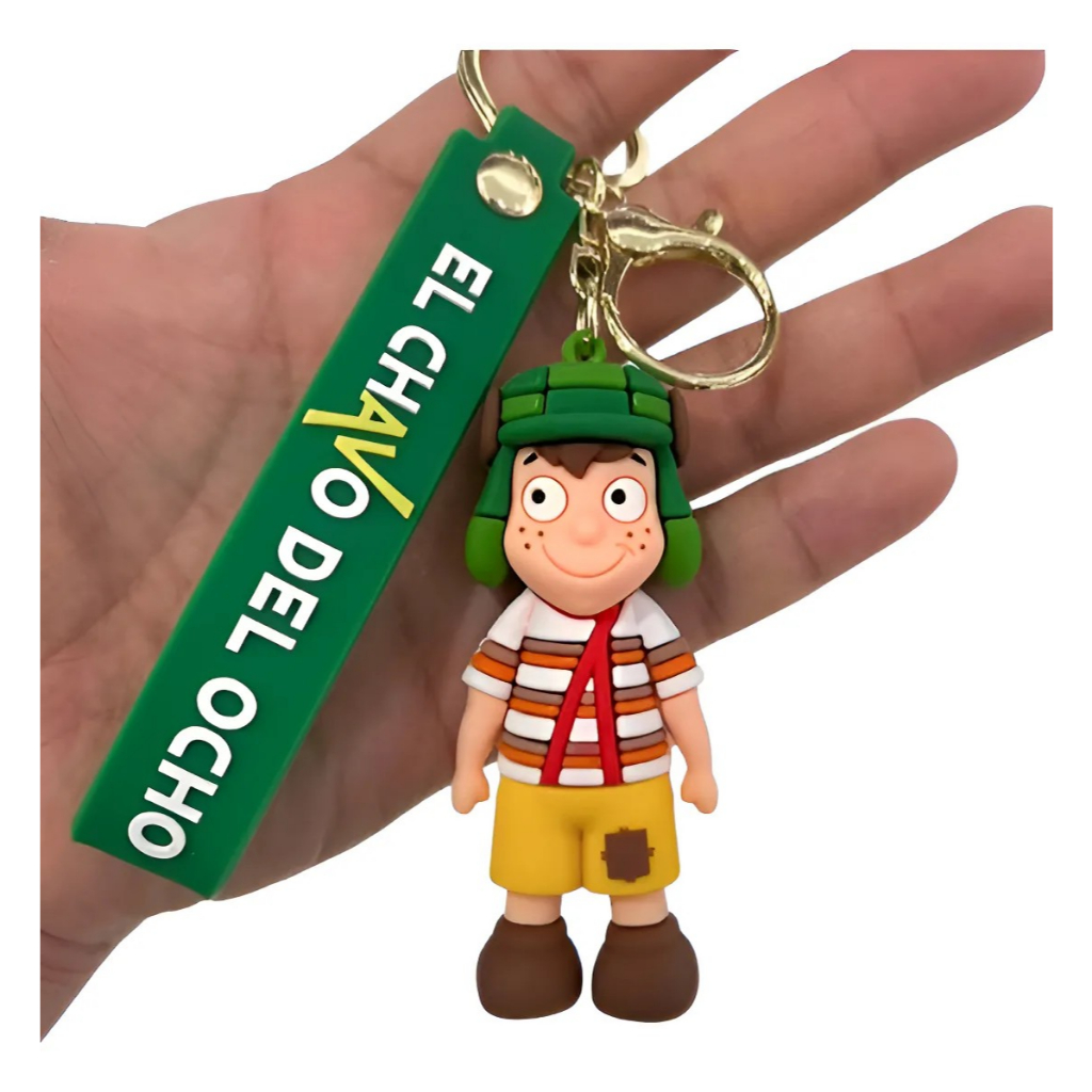 Chaveiro 3d Chaves Personagem Turma Do Chaves Coleção Chave Carro Bolsa
