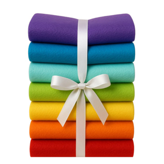 Kit Criativo Feltros Santa Fé Arco Íris em Oferta na Shopee