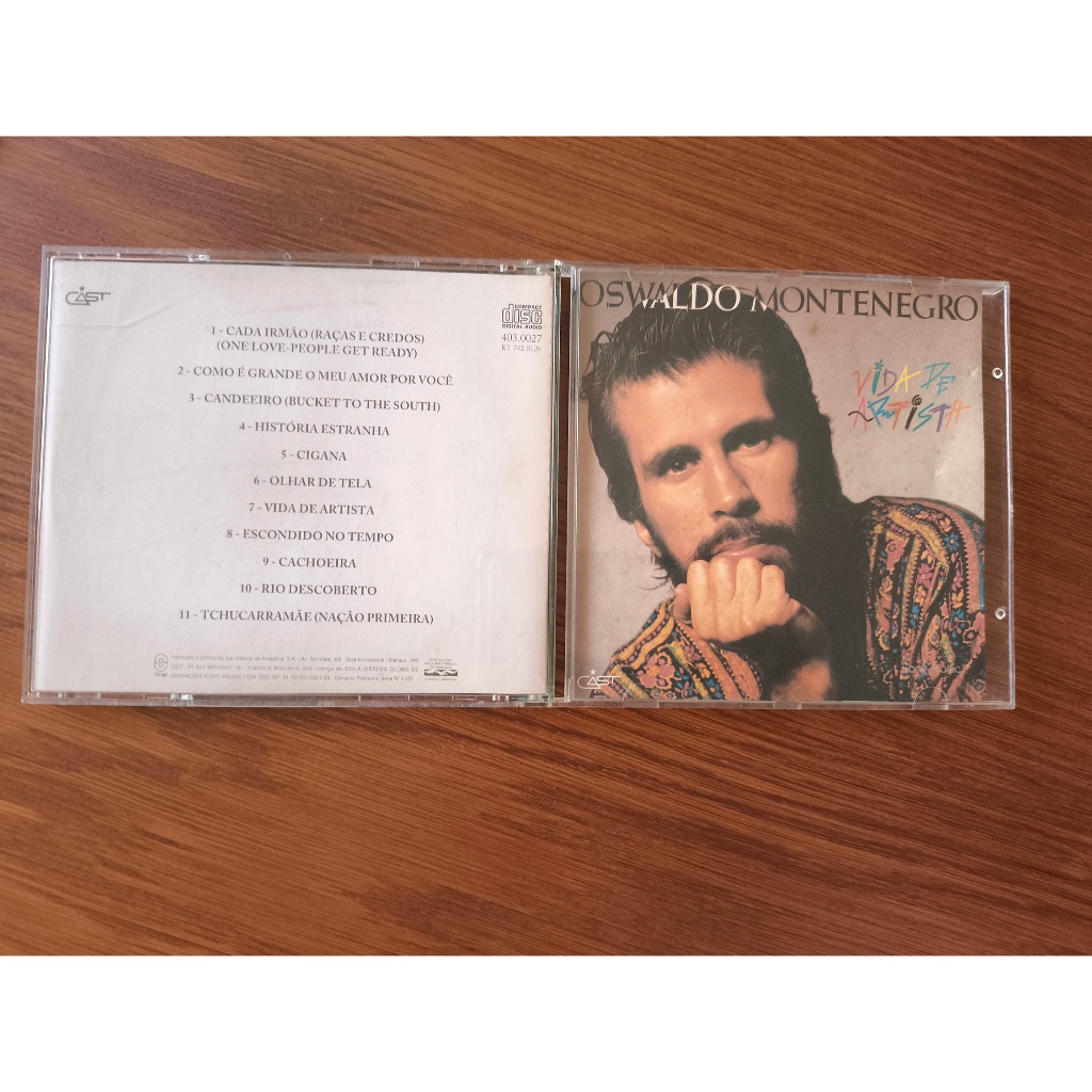 OSWALDO MONTENEGRO - VIDA DE ARTISTA