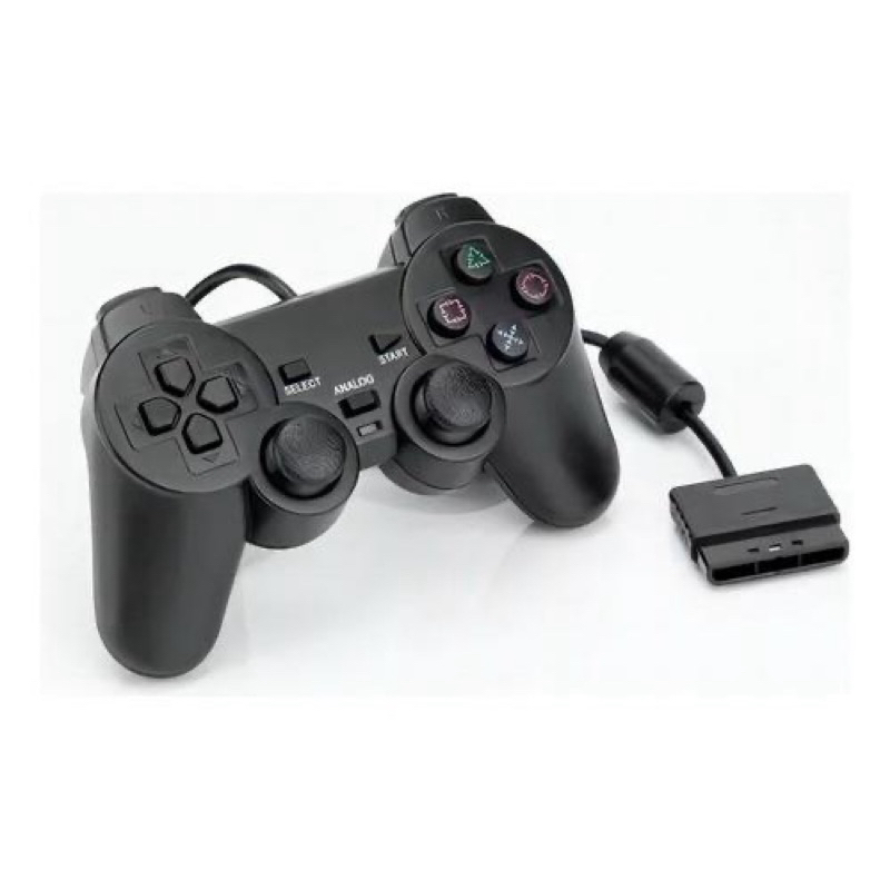 CONTROLE COM FIO PARA PLAYSTATION 2 – JOGUE COMO NOS VELHOS TEMPOS!