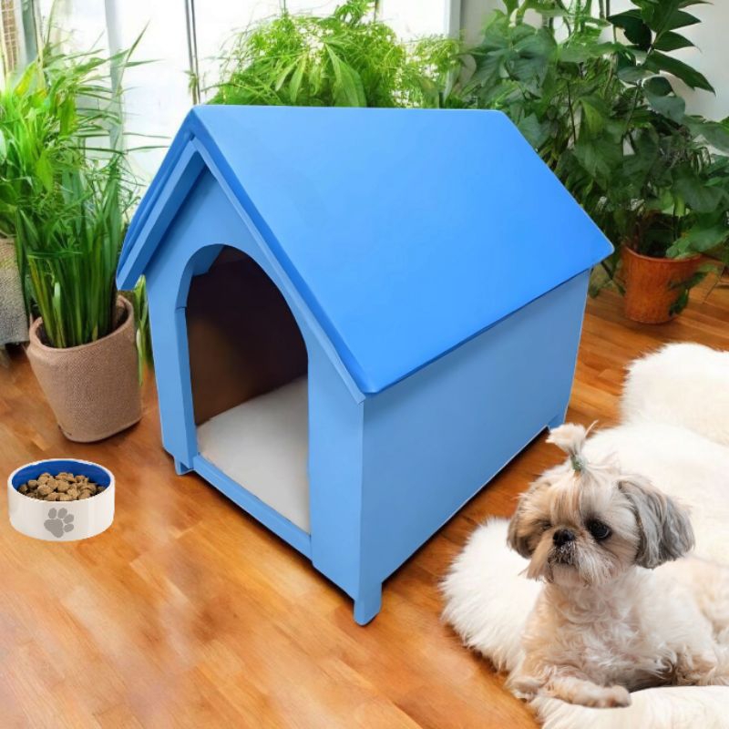 Casinha de madeira Número 2 para cachorro cães e gatos