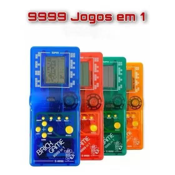 Super Mini Game Portátil Brick Game Retro Brinquedo Criança（com pilha）